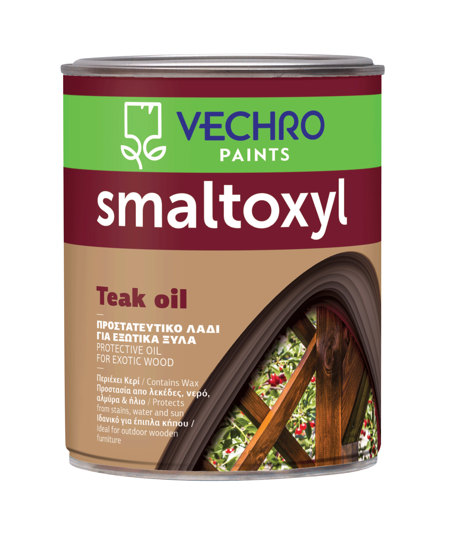 Λάδι προστασίας ξύλου Smaltoxyl Teak Oil Vechro