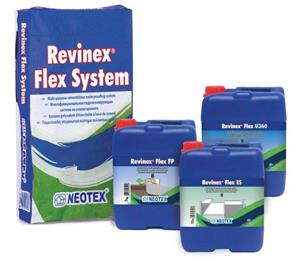 Τσιμεντοειδή Στεγανωτικό Σύστημα Revinex Flex System