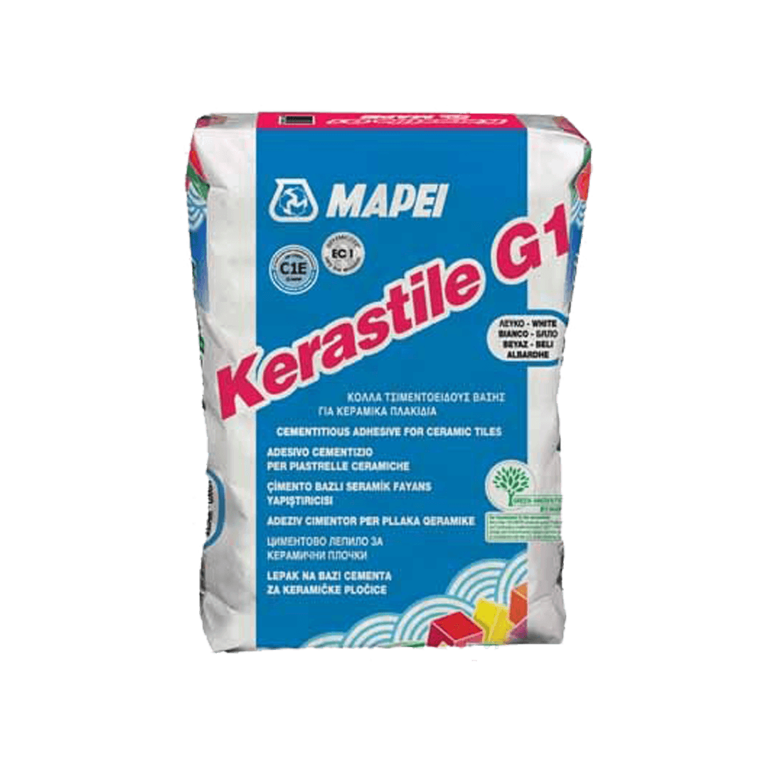 Mapei Kerastile G1 Τσιμεντοειδής Κόλλα Πλακιδίων Λευκή